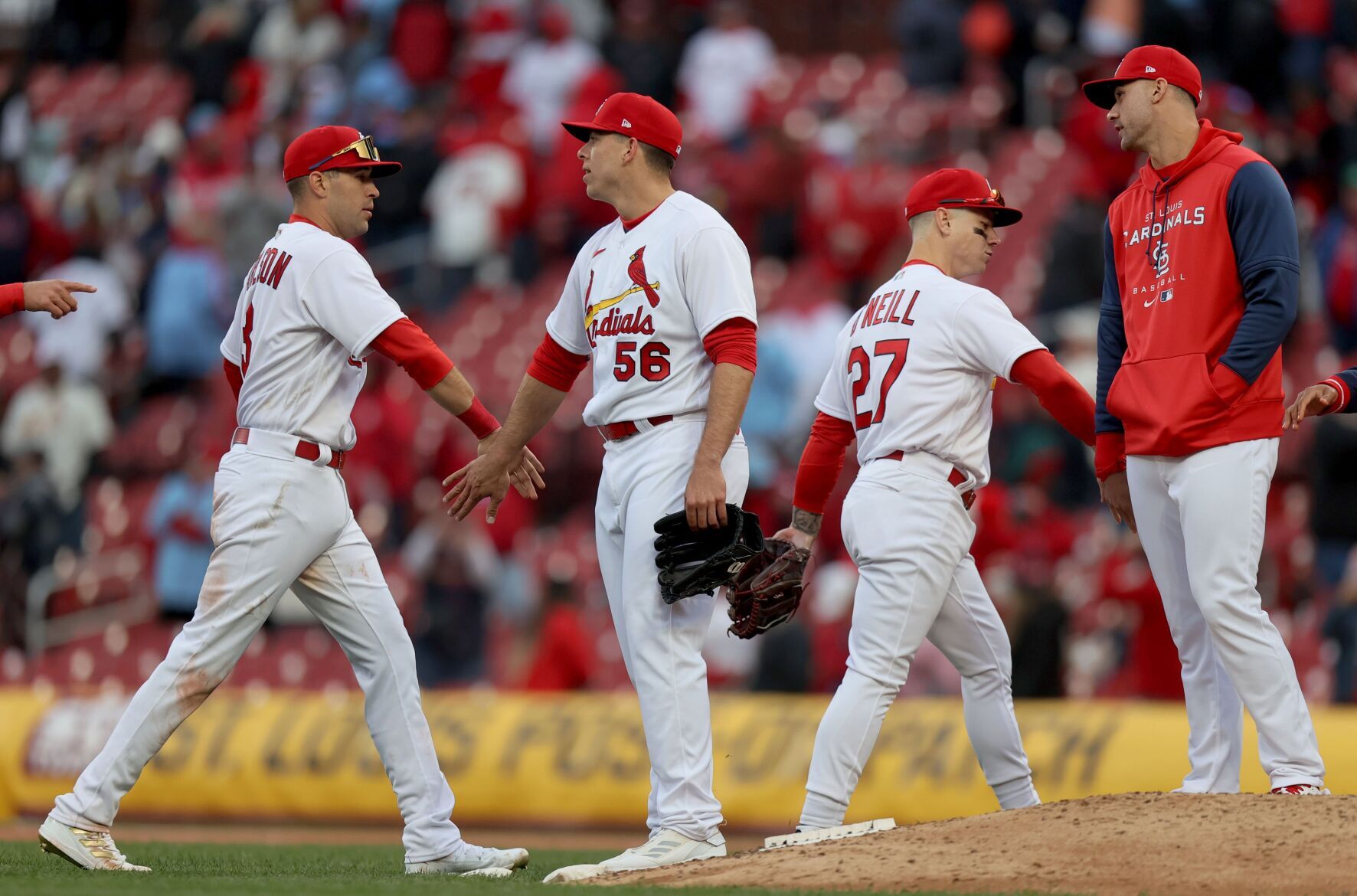 Cardinals 9, Pirates 0